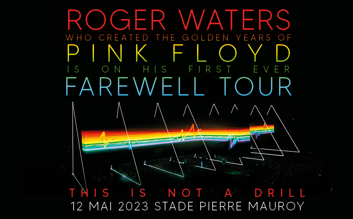 ROGER WATERS dans l'Arena du Stade PierreMauroy le 12 mai 2023